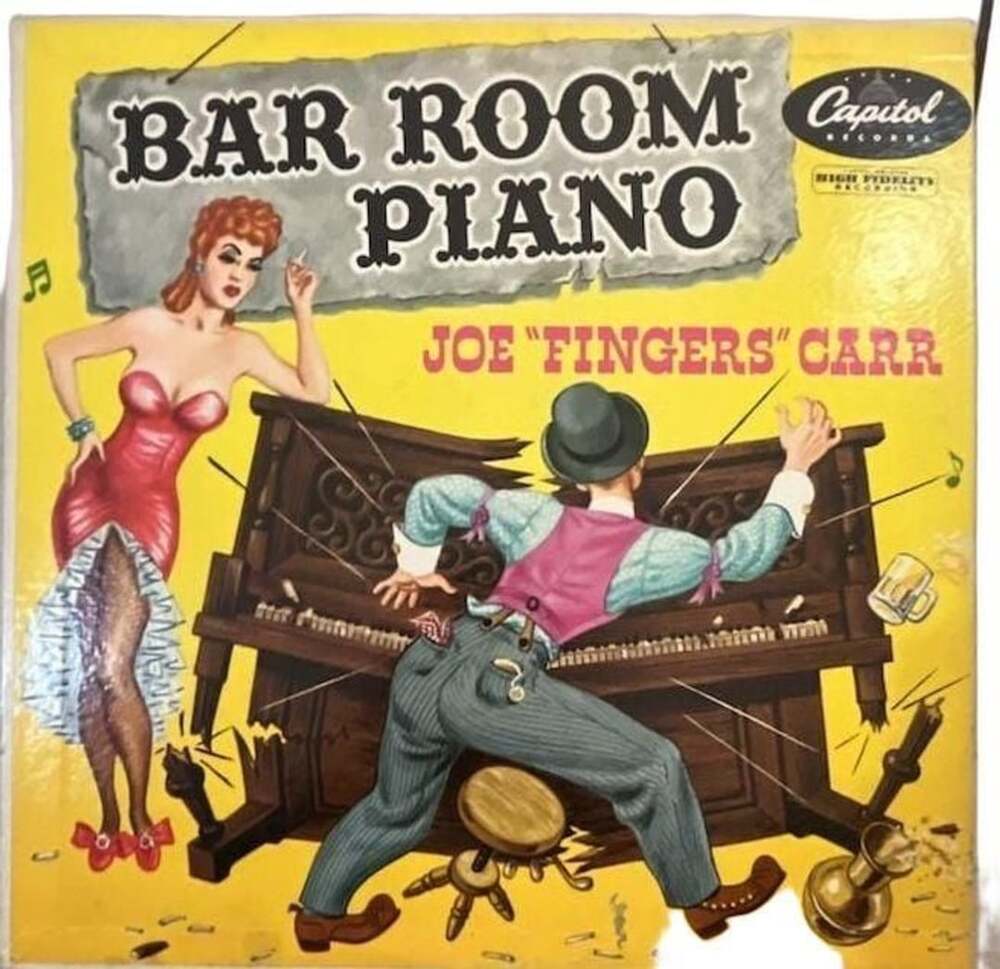 Joe Fingers Carr - Bar Room Piano Vinyl LP, Capitol Records